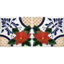 Mexican Talavera Border Tile Haro